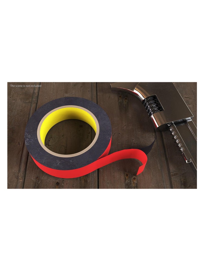 ECVV ECVV | 2PCS | Double Sided Acrylic Foam Tape Heavy Duty Mounting Waterproof Tape|25mm x 3m|Secure upto 2.5 to 3kg Weight|Bond Metal, Plastic, Wood & Concrete with Nano Tape|Permanent Mounting for Home & Office - Image 5