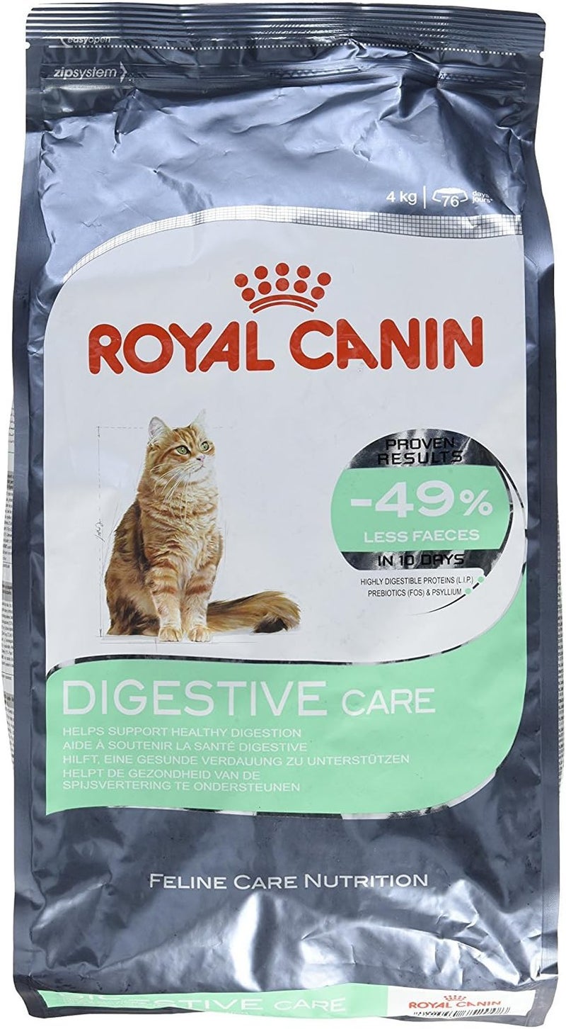 ROYAL CANIN طعام القطط من رويال كانين - مزيج جاف لراحة الهضم 4 كجم - Image 1