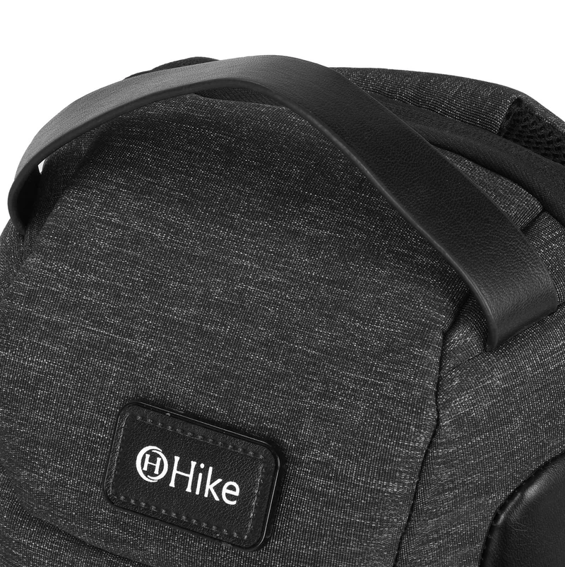 Hike Grey Unisex Crossbody Bag Water Resistant Anti-Theft Shoulder Bag with Built in USB Port and 3-Digit Combination lock for Business Travel Outdoor Shopping, HKSBYG, Grey  | Best Price UAE