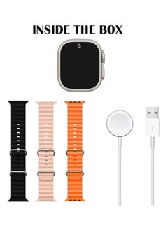 Telzeal TC 4G Smart Watch with Dual Camera – 3 Interchangeable Straps, SIM Card Support, Fitness & Health Tracking, Smart Connectivity, Stylish Design for Men & Women  - Image 5