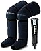 Bestgift Gifts for Dad Mom Men Women Christmas Mothers Day Fathers Day Air Compression Massager with Heat for Foot Leg Calf Thigh Knee Helpful for Vericose Veins Muscle Fatigue Cramps Swelling Edema - Image 1