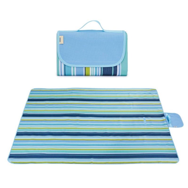 Picnic Blanket Sandproof Beach Mat, Waterproof Blanket Camping Mat Foldable，Portable Sand Mat Outdoor Blanket for Travel Camping Hiking Picnic - Image 1