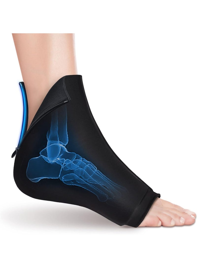 general Ankle Foot Ice Pack Wrap Reusable Gel Cold Pack Instant Pain Relief for Achilles Tendon Injuries Heels Edema Arch Plantar - Image 1