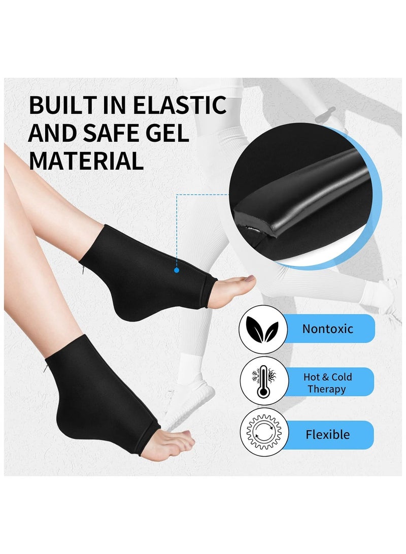 general Ankle Foot Ice Pack Wrap Reusable Gel Cold Pack Instant Pain Relief for Achilles Tendon Injuries Heels Edema Arch Plantar - Image 5