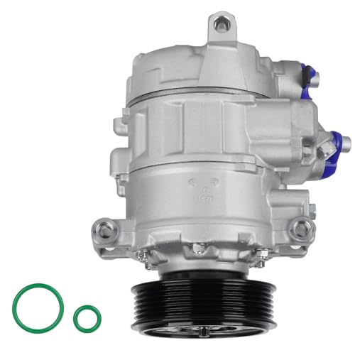 TadaMark Air Conditioner AC Compressor with Clutch Fit for Audi A4 2007-2016, A5 2008-2012, allroad 2013-2016, Q3 Quattro 2013 2014, Q5 PHEV 2010-2020, for Porsche Macan 2017-2022 - Image 1