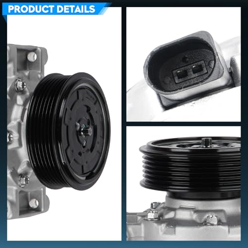 TadaMark Air Conditioner AC Compressor with Clutch Fit for Audi A4 2007-2016, A5 2008-2012, allroad 2013-2016, Q3 Quattro 2013 2014, Q5 PHEV 2010-2020, for Porsche Macan 2017-2022 - Image 5