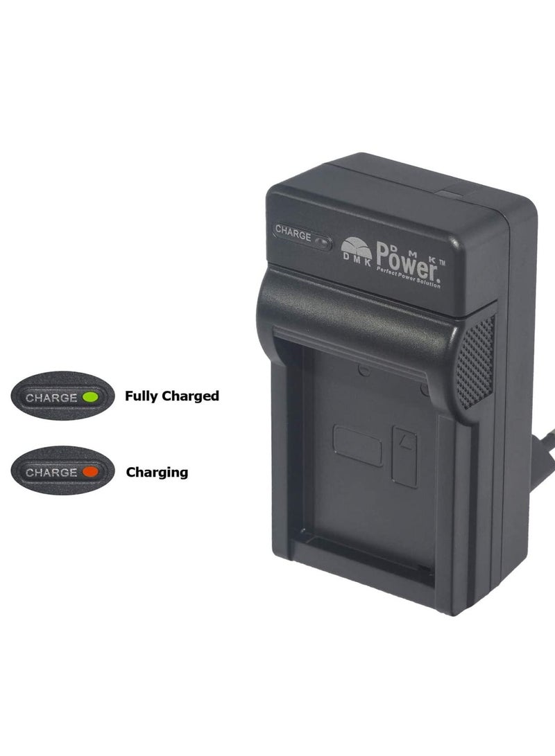DMK Power شاحن بطارية DMK POWER NP-85 TC600E لكاميرا فوجي فيلم فاين بيكس S1، SL240، SL260، SL280، SL300، SL305، SL1000 الرقمية - Image 3