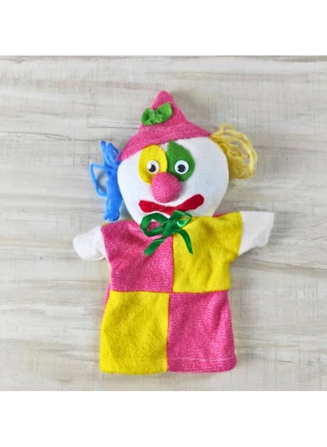 Children's Hand Puppet Storytelling Puppet Theater Puppet School Puppet for Teaching Speech with Different Characters Made of High Quality Materials (Joker Character Design) - Image 3