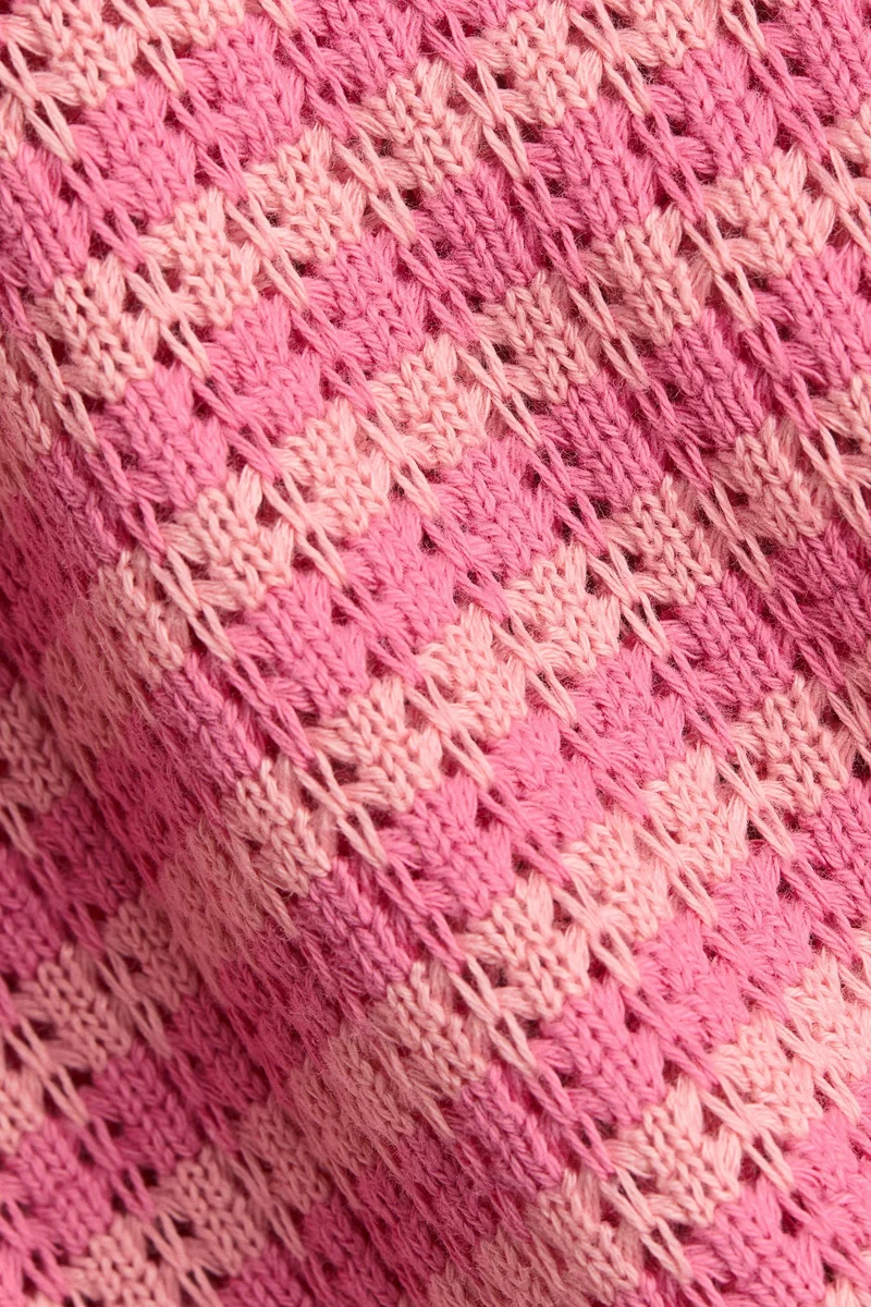H&M Pointelle-knit cotton top