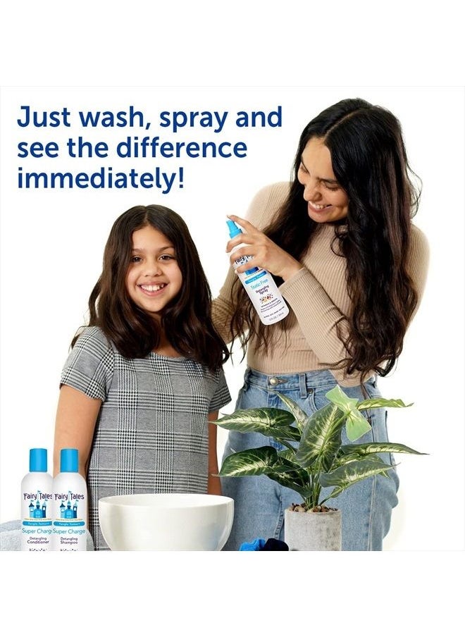 Fairy Tales Tangle Tamer Detangling Spray for Kids - Ultra Moisturizing and  Anti Frizz Protection  - Paraben Free, Sulfate Free - 12 Oz  - Image 2
