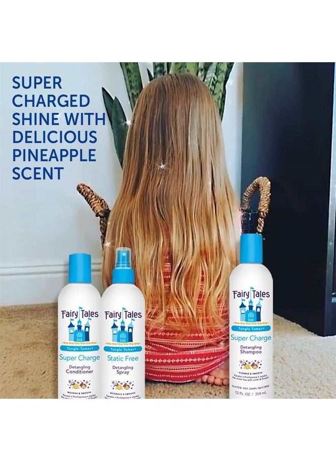 Fairy Tales Tangle Tamer Detangling Spray for Kids - Ultra Moisturizing and  Anti Frizz Protection  - Paraben Free, Sulfate Free - 12 Oz  - Image 3