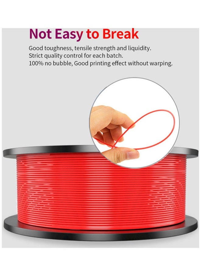NIBEMINENT PLA 3D Filament Printer Red  - Image 3