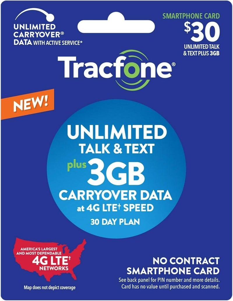 TracFone $20 Unlimited Talk, Text, 1GB Data 30–Day Plan - Image 3