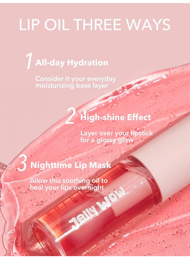 SHEGLAM Jelly Wow Hyderating Lip Oil Berry Involved - Image 2