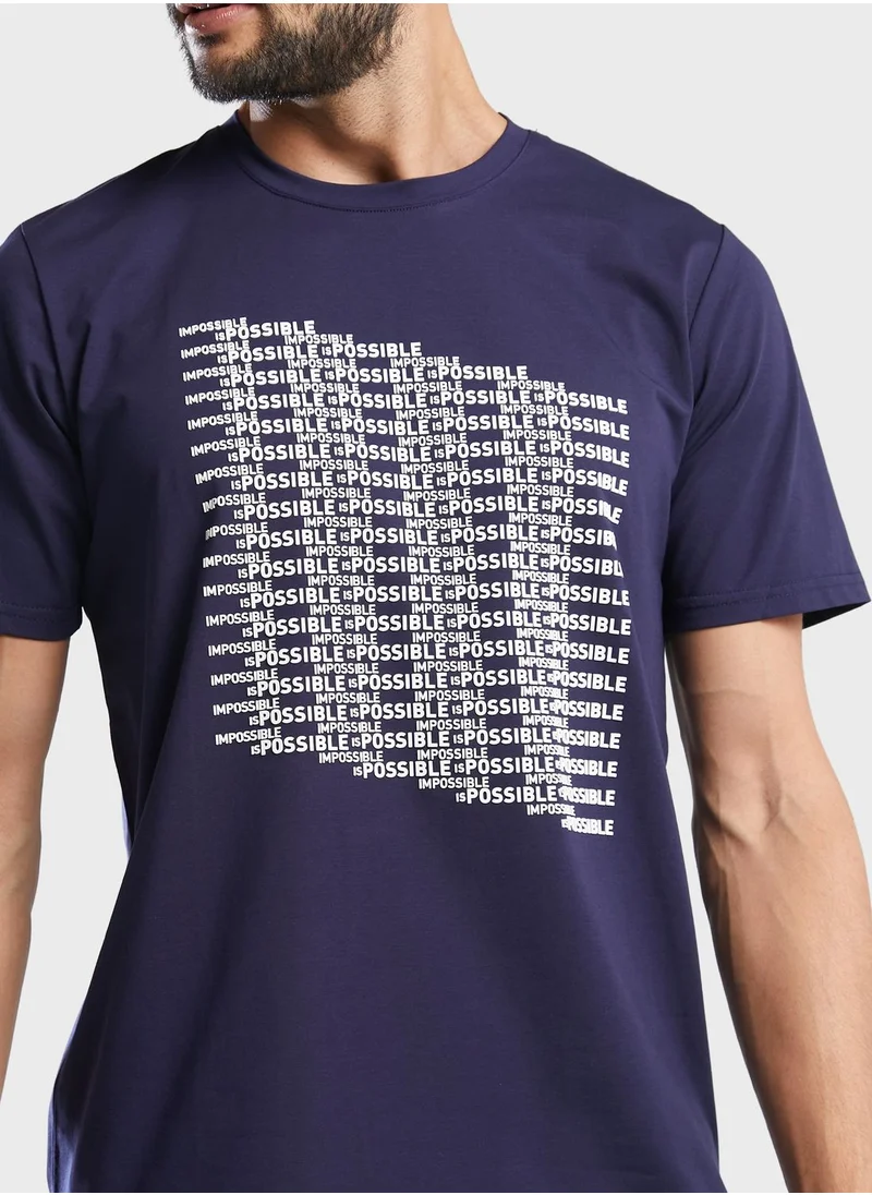 The Emirates Slogan Graphic T-Shirt
