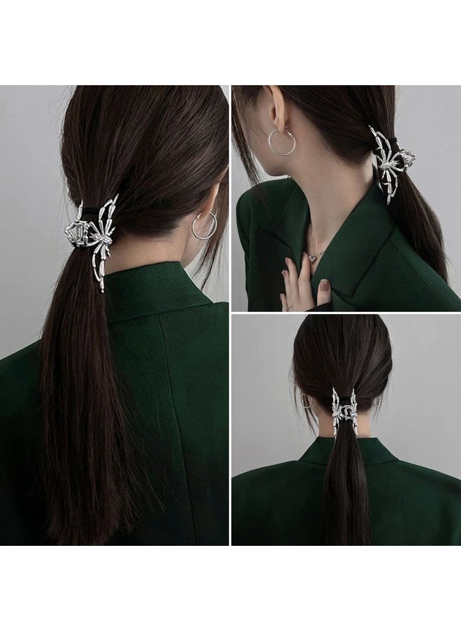 AEGYPIUS Spider Hair Clip, 4.52 x 1.77 Inches Halloween Claw Clips for Women Spider Claw Clip, Spider Hair Clips for Women Spider Hair Accessories Spider Clips for Hair Halloween Hair Clips for Women  - Image 3