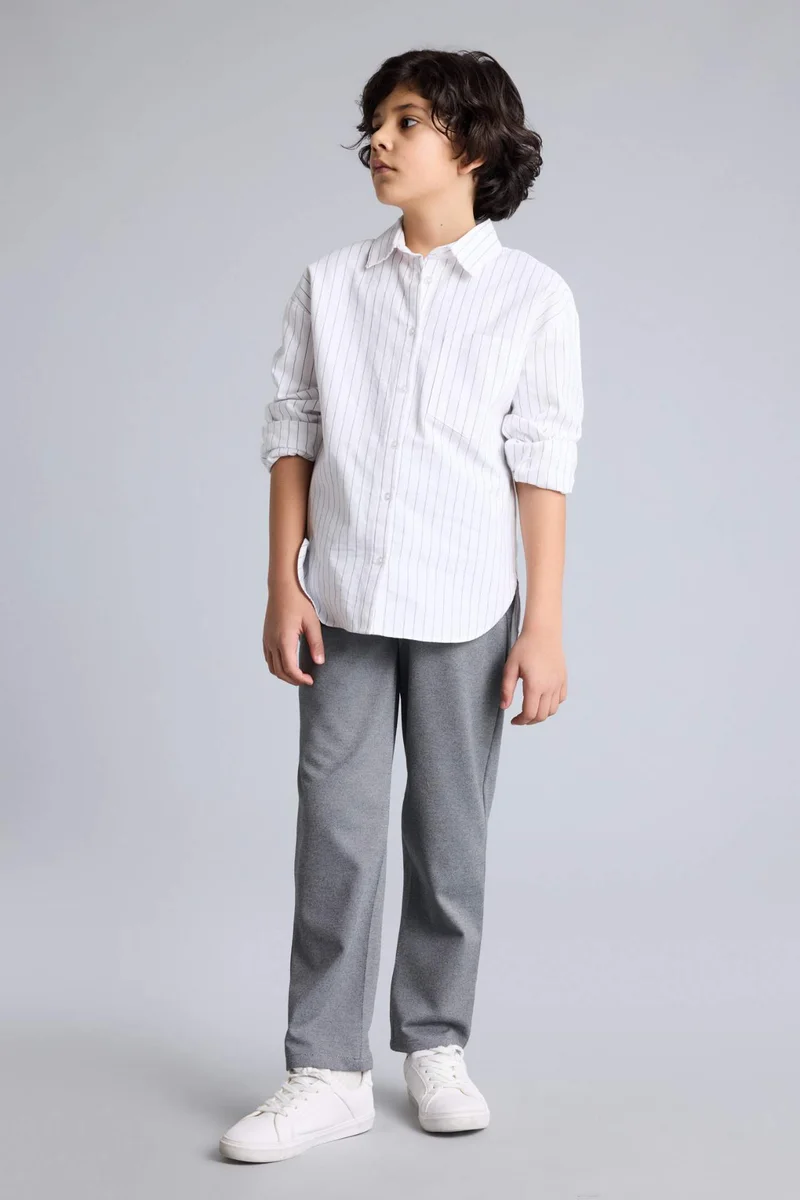 DeFacto Boy Straight Leg Trousers