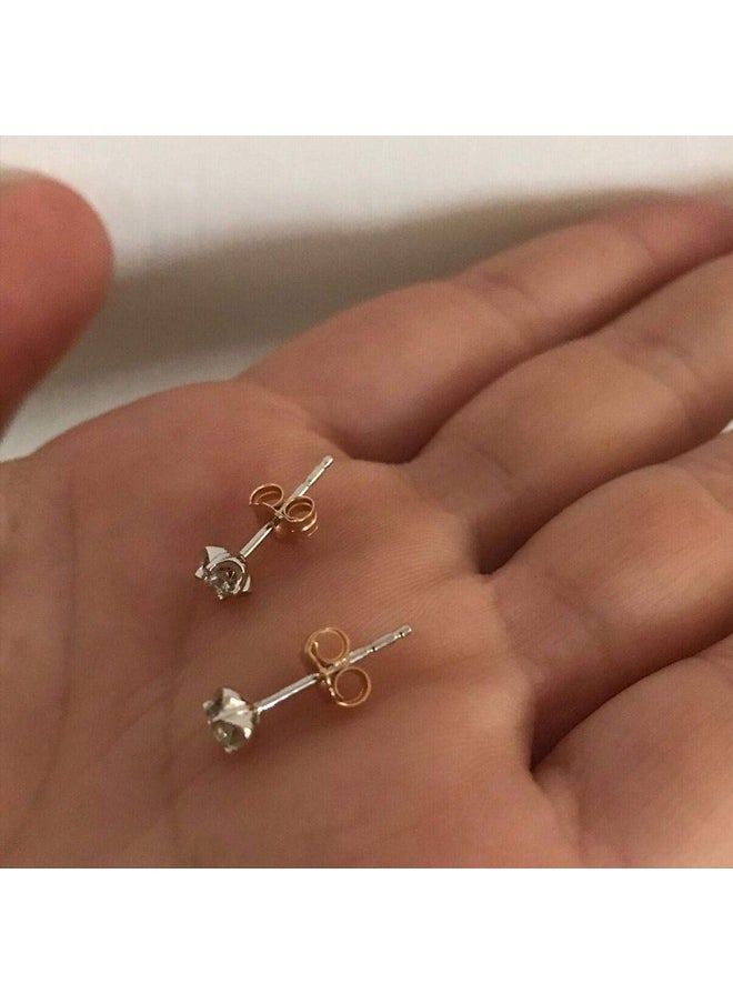 Orgrimmar Orgrimmar 14K Gold Earring Backs Yellow Ear Locking for Stud Ear Rings (6 Pairs)  - Image 2