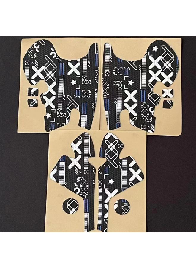 Suitable For Black Samurai 2 Handle Non-slip Game Machine Handle Special Sweat Absorbing Sticker Black Samurai 3/4 Handle Grip Protection-Color:Printed Version (black)  - Image 4