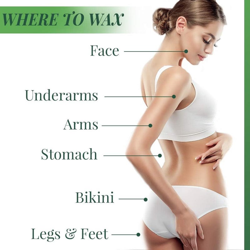 Clean + Easy Professional Acai Berry Hard Wax - 14 Ounce Hair Removal Wax - Image 4