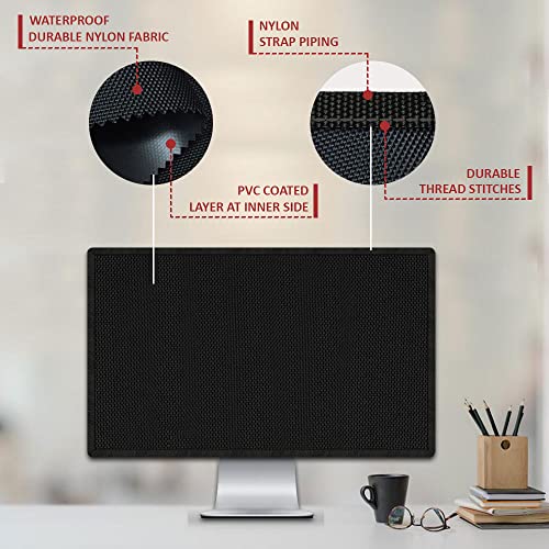 INF Dust Proof Water Proof Washable LCD / LED Monitor Cover for Apple iMac 21.5 Inch (Black) - Image 3