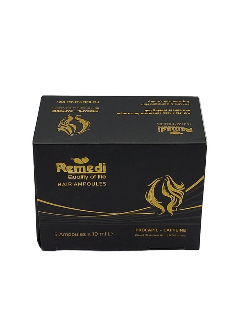 REMEDI Hair Ampoules 5 Ampoules x 10ml - Image 2
