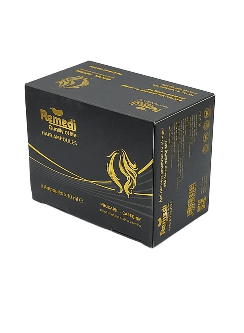 REMEDI Hair Ampoules 5 Ampoules x 10ml - Image 3