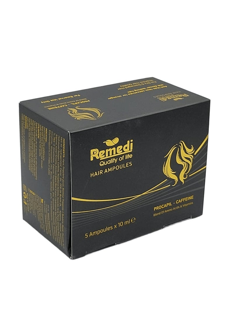 REMEDI Hair Ampoules 5 Ampoules x 10ml - Image 4