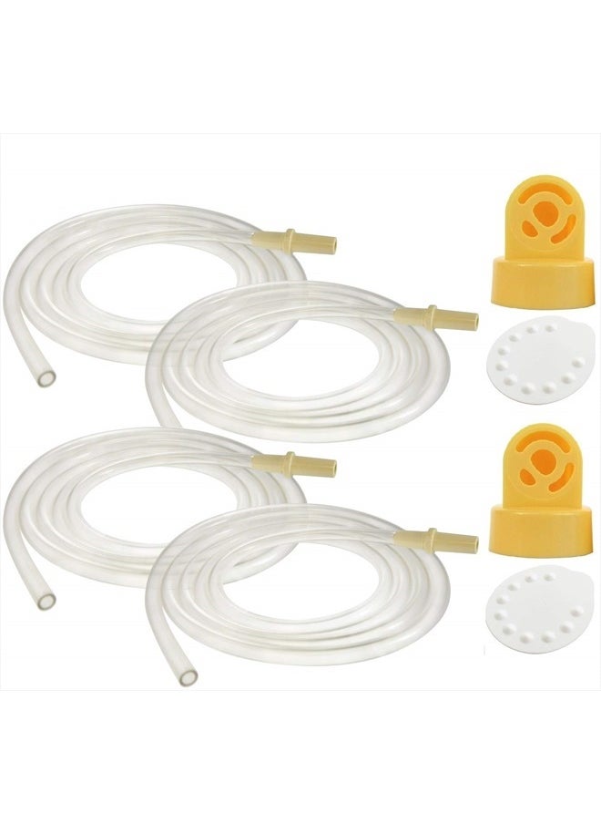 NENESUPPLY Nenesupply Tubing Compatible with Medela Pump in Style Advanced Breastpump Replacement Parts for Medela Pump Parts Incl. Tubing Valves Membranes  - Image 1