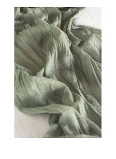 بيوينتي Wide Green Gauze, Semi-Sheer Table Runner Cheesecloth Tablecloth for Rustic Wedding Deco Table Centerpieces Decor (14 x 35)  - Image 4
