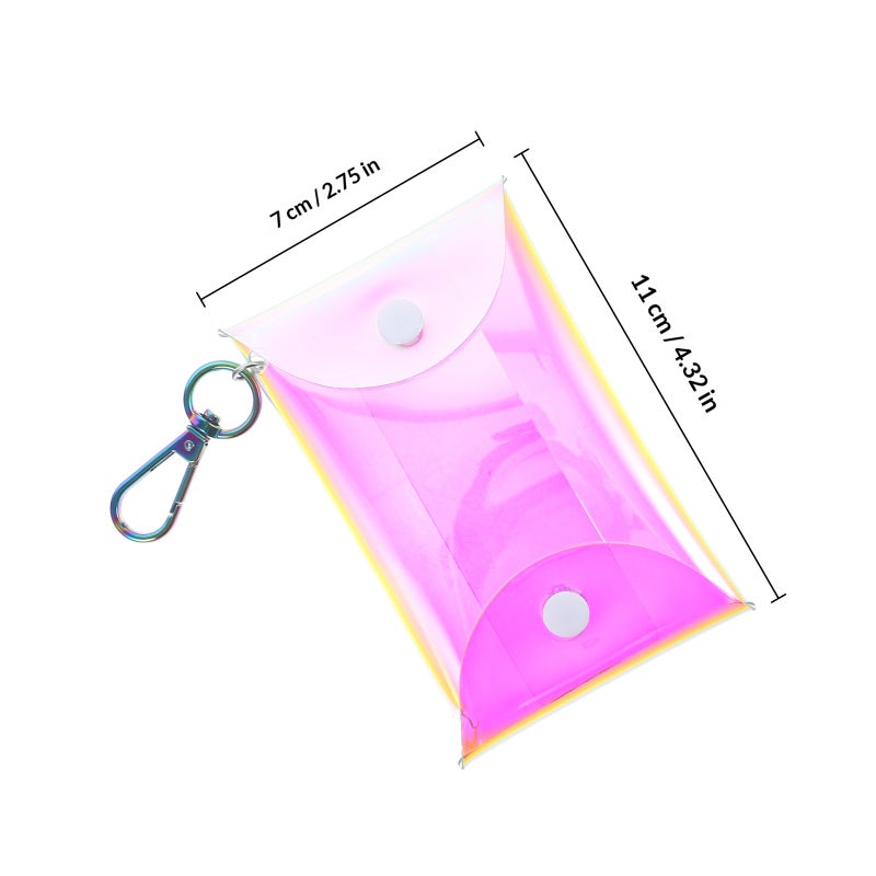 Coin Purse with Hook for Secure Storage and Easy Access, Durable PVC Construction - Image 2