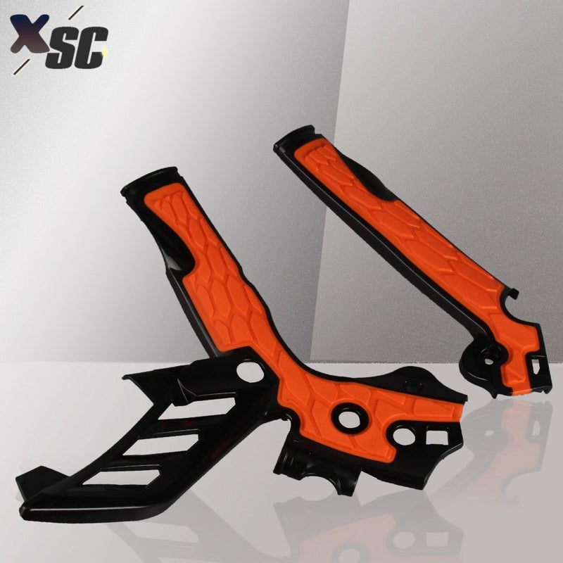 Cover For X Grip Frame Orange Black For Ktm Sx Sxf Exc And Exc F Models 125 200 250 300 450 500 Dirt Bikes Motocross - Image 2