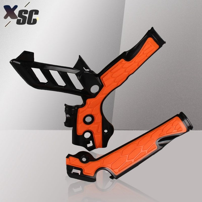 Cover For X Grip Frame Orange Black For Ktm Sx Sxf Exc And Exc F Models 125 200 250 300 450 500 Dirt Bikes Motocross - Image 3