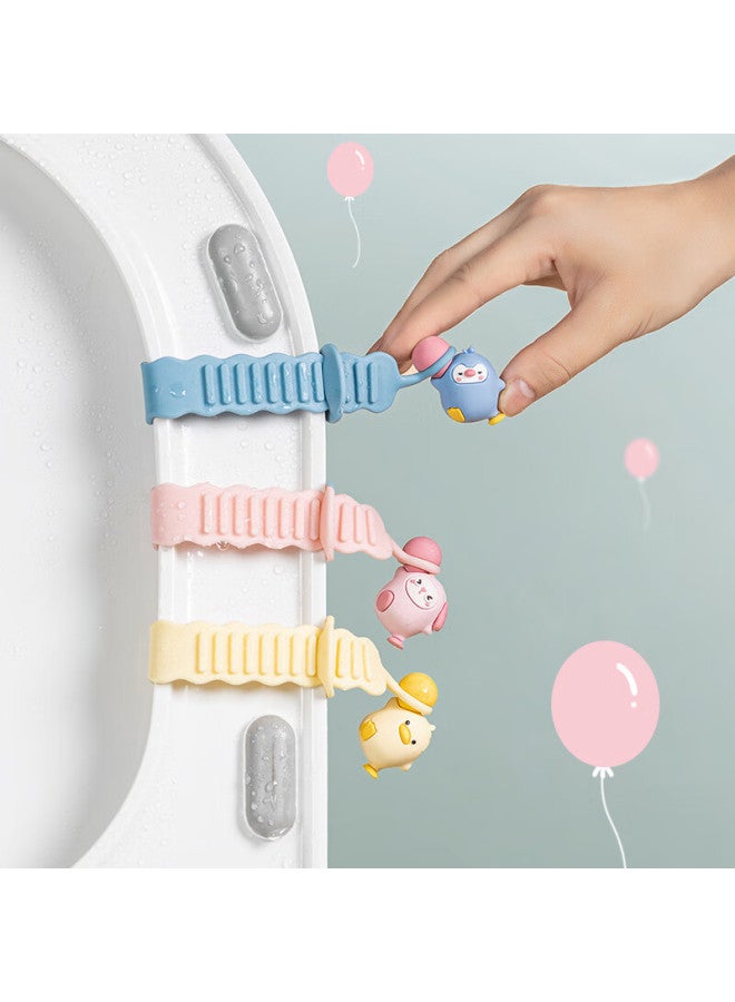 FK Visitor Toilet Seat Lifter, Lid Opener, Handheld Toilet Seat Cover, Silicone Handle, Anti-dirt Handle, Pao Tu - Image 1