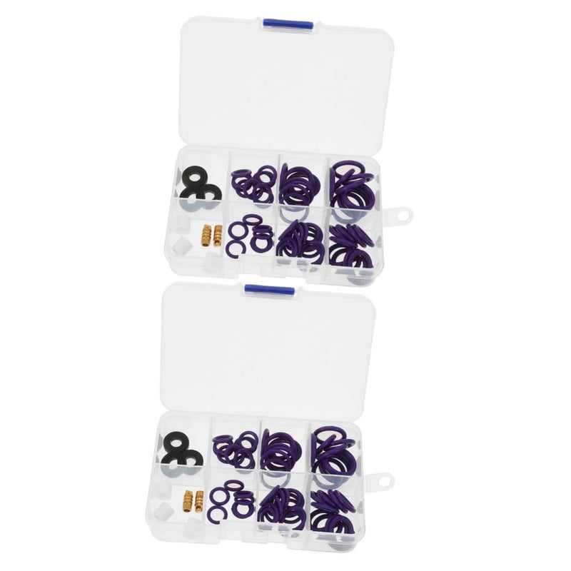Automotive Air Conditioning Seal Assortment Kit 2 Sets for Maintenance and Repair Easy Installation - Image 2