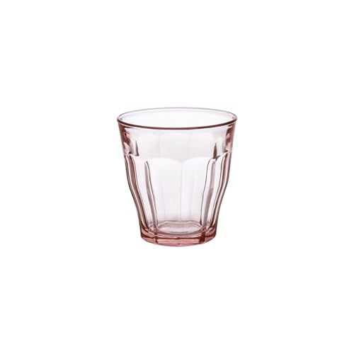 Duralex® Picardie Pink Glass Tumbler 250ml Set of 4 Glasses - Image 1