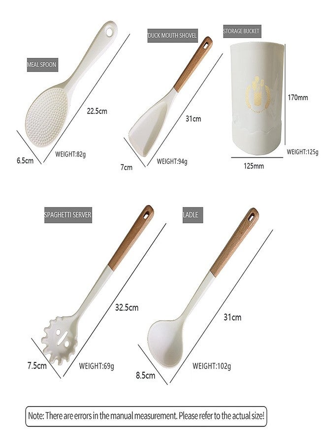 Snplowum 1Pcs Comfortable Wood Handle Fish Spatula Non-Stick, Rubber Duckbill Spatula Fish For Frying Cooking Flipping, Lightweight But Sturdy Wide Thin Flipper - Image 4
