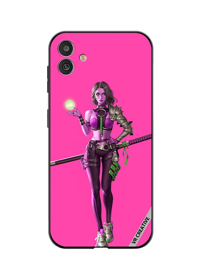 VR CREATIVE Protective Case Cover For Samsung Galaxy M13 5G Fantasy Girl Design Multicolour - Image 1