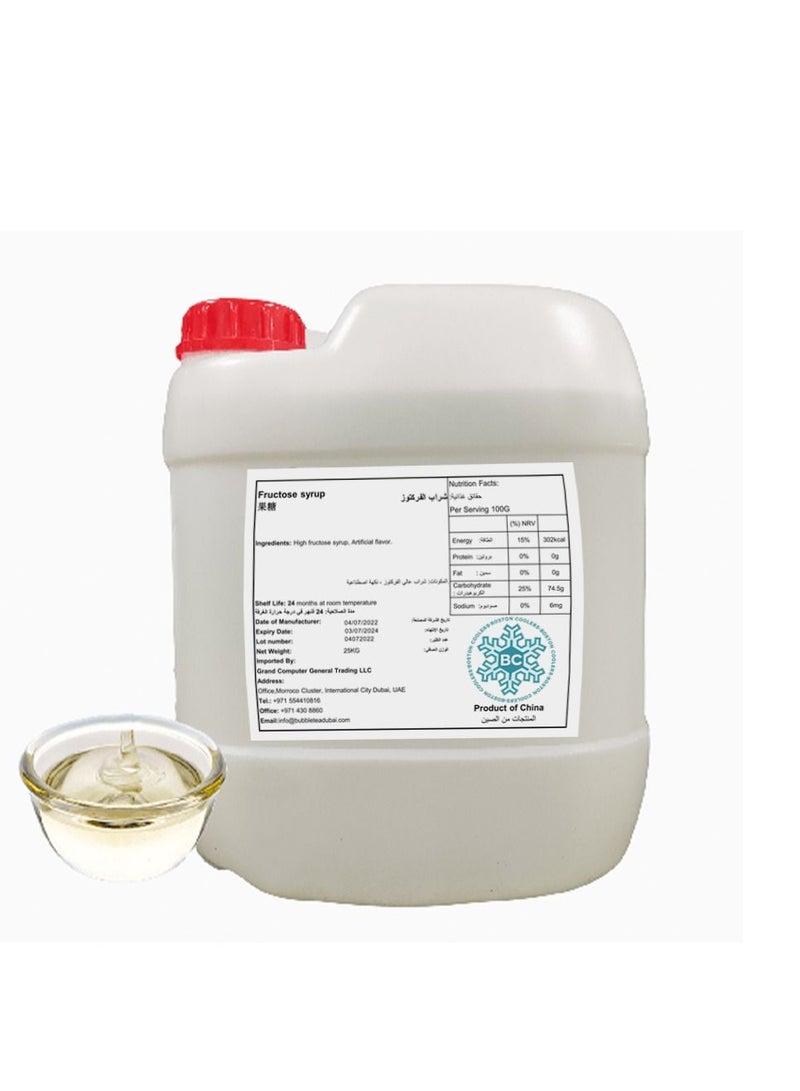 BOSTON COOLERS Fructose Syrup 25 kg. For Bubble Tea Smoothie Fruit Tea And Milk Tea - Image 3