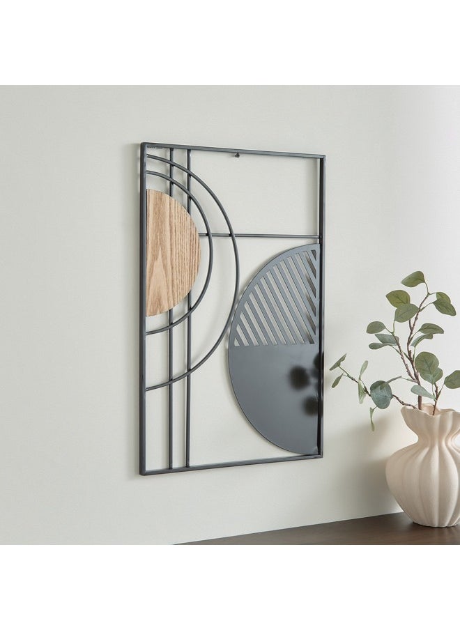 Jorja Wood and Metal Abstract Wall Art 40 x 1.9 x 59.7 cm - pzsku/Z531CA02E2F17B89ECE9DZ/45/_/1733460135/69318953-781a-4c51-b336-c8f5ec2e12f8