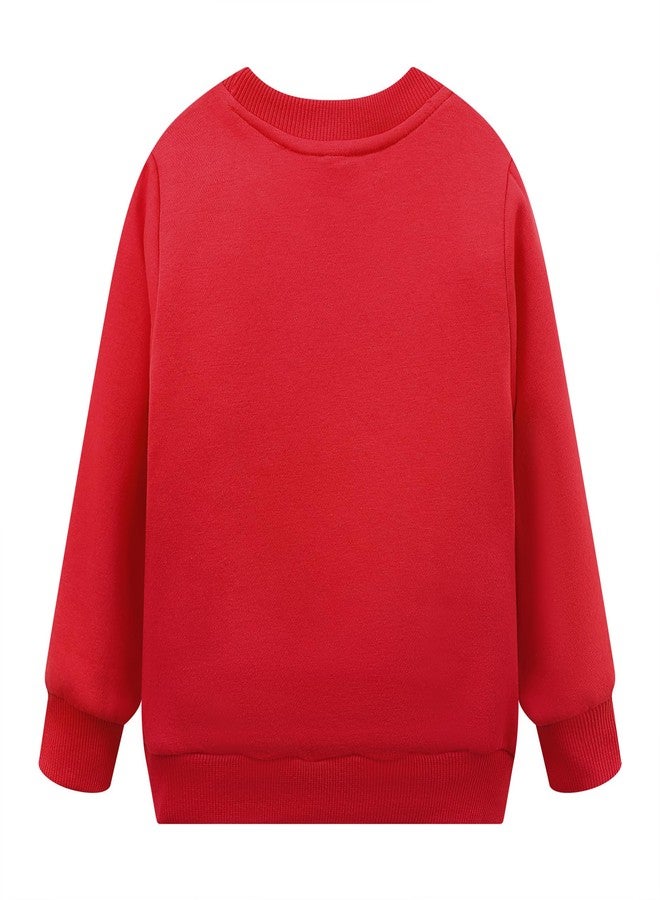 NUBEEHOHO Toddler Boy Girl Sweatshirt Christmas Santa Cartoon Pullover Top Baby Long Sleeve Xmas Winter Sweater 8280-5T - Image 2