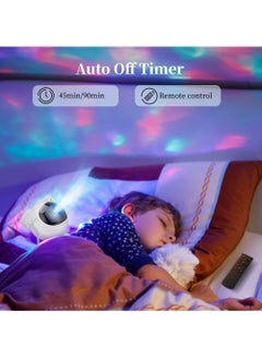 Rock Pow Star Projector Night Lights Kids Room Decor Aesthetic Astronaut Nebula Galaxy Projector Night Light Remote Control Timing and 360°Rotation Magnetic Head Lights for Bedroom Gaming Room Decor  - Image 4