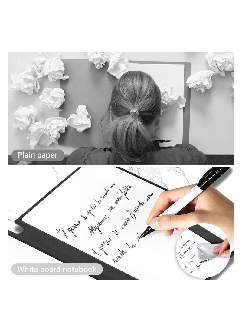Dry Erase Small Whiteboard A5 Notepad Mini Desk White Boards with Erasable Pens Double Sided Portable Memo Whiteboard to-do List Reusable Dry Erase Whiteboard for Office Supplies - Image 5