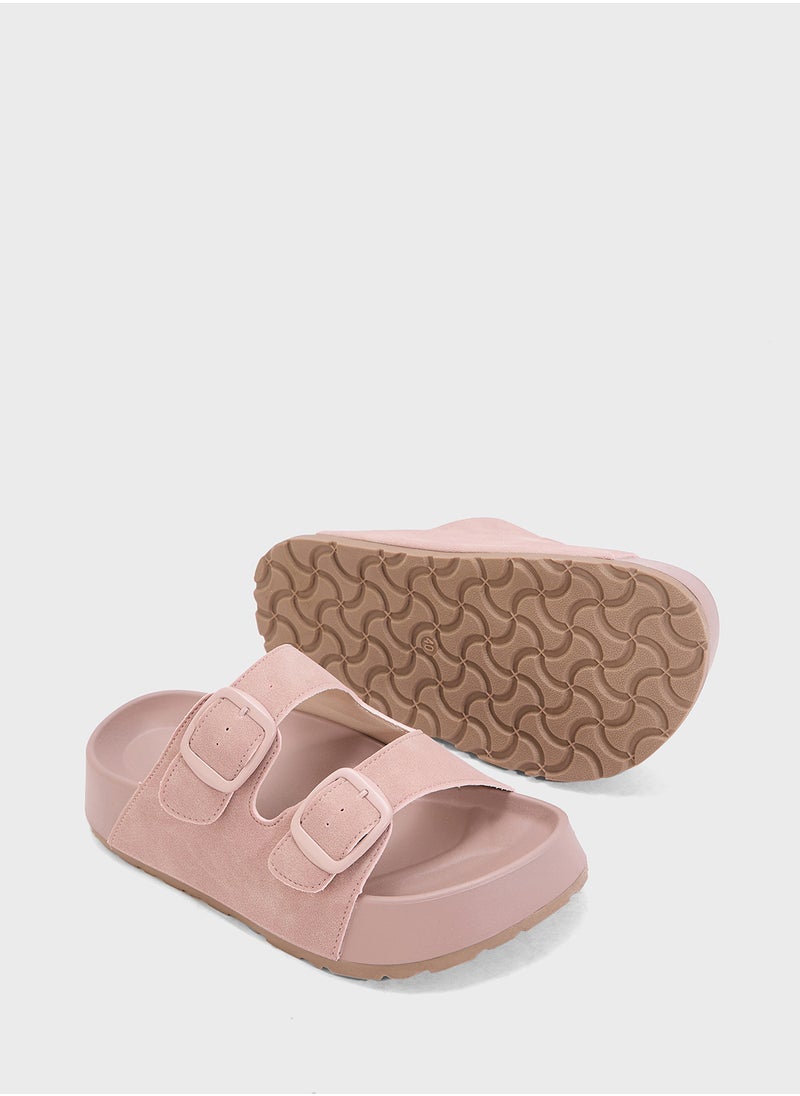 Ginger Casual Double Strap Slide  - Image 3
