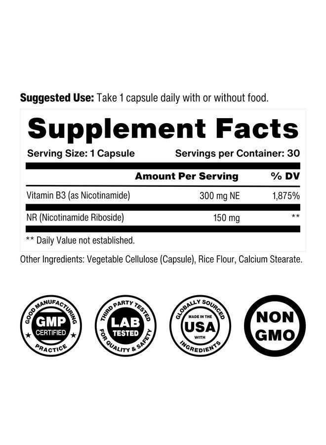 Celly NAD Booster | Longevity Supplement for Healthy Aging with NR (Nicotinamide Riboside) and Nicotinamide | Promotes Cell Function & Vitality | Non-GMO & 3rd Party Tested - Image 4