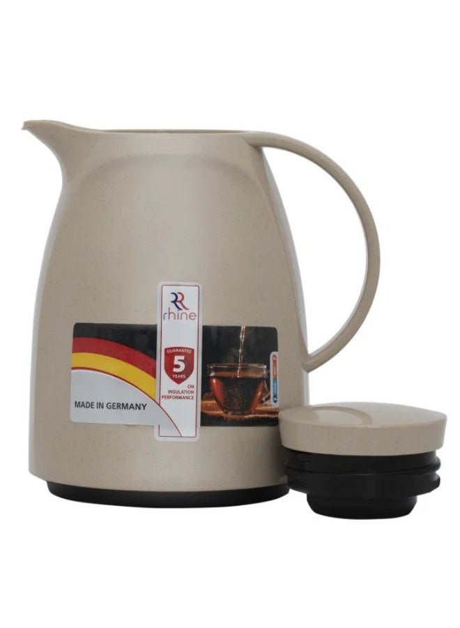 RHINE Thermos, 350 ml, glass inner container, plastic outer shell - brown - Image 2