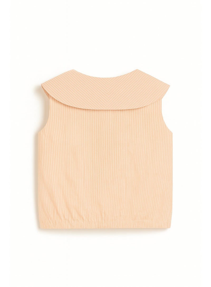Nanaz Girl Ruffle Cole Blouse - Image 2