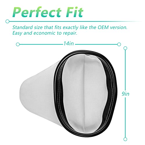ANTOBLE HEPA Cloth Bag Liner 2KE2105000 for Hoover Royal Shoulder Vac Pro Commercial Parts, HEPA Filter Cloth Backpack Cleaner Vacuum Bags Compatible with Hoover Commercial C2401 C2401010 and for - Image 3