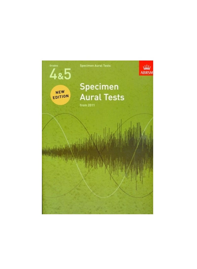 Specimen Aural Tests Grades 4 & 5 - From 2011