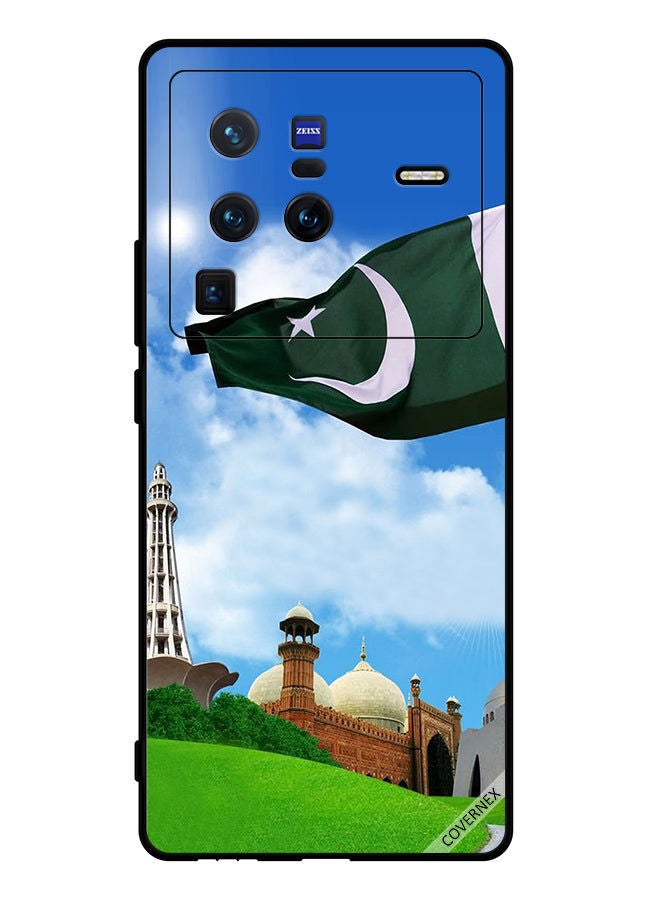 Covernex Protective Case Cover For vivo X80 Pro Pakistan Flag - Image 1